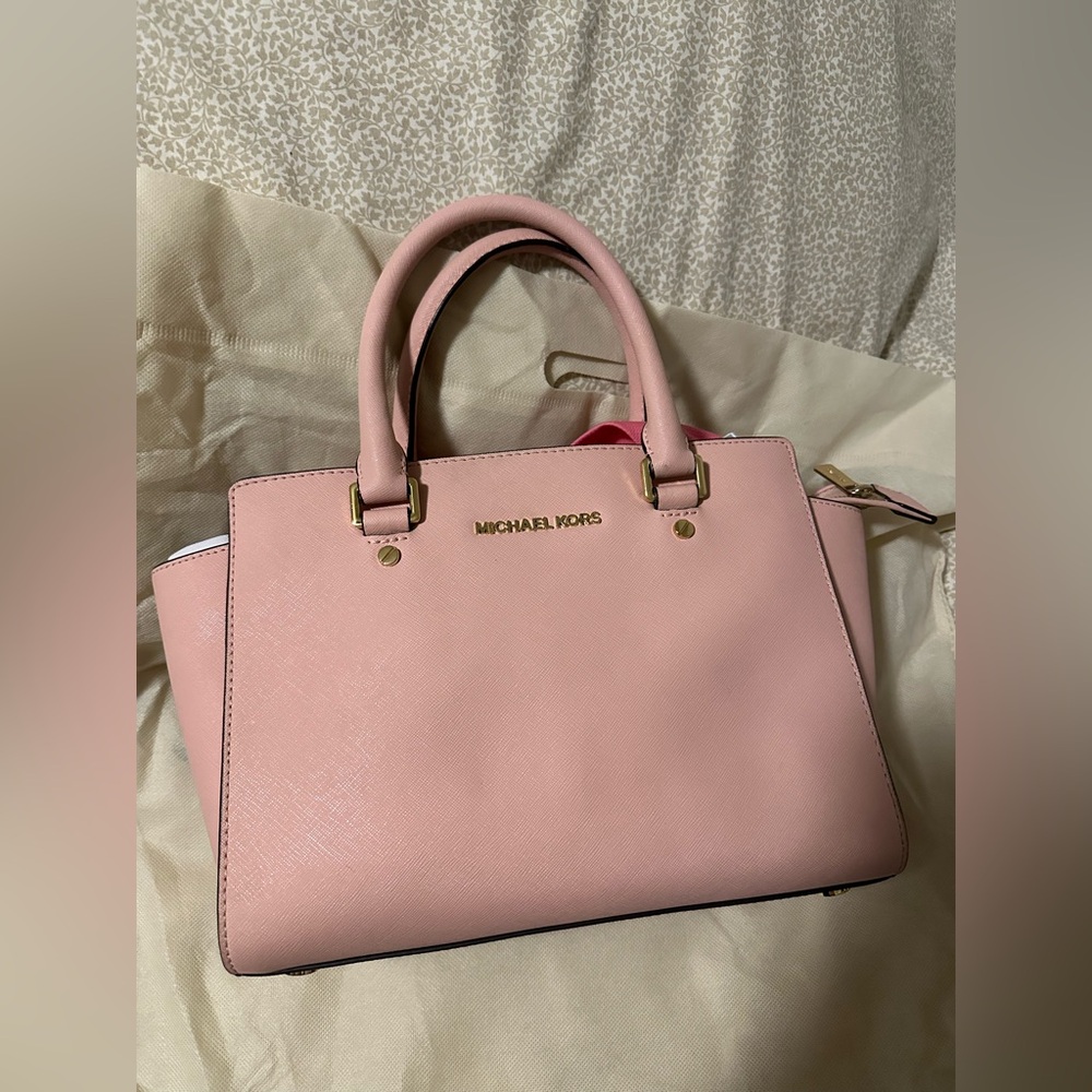 Coach Blush Pink Leather Tote